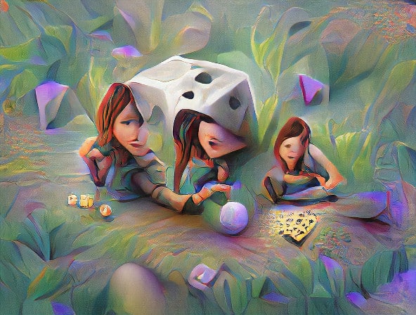 Two Girls And A Die